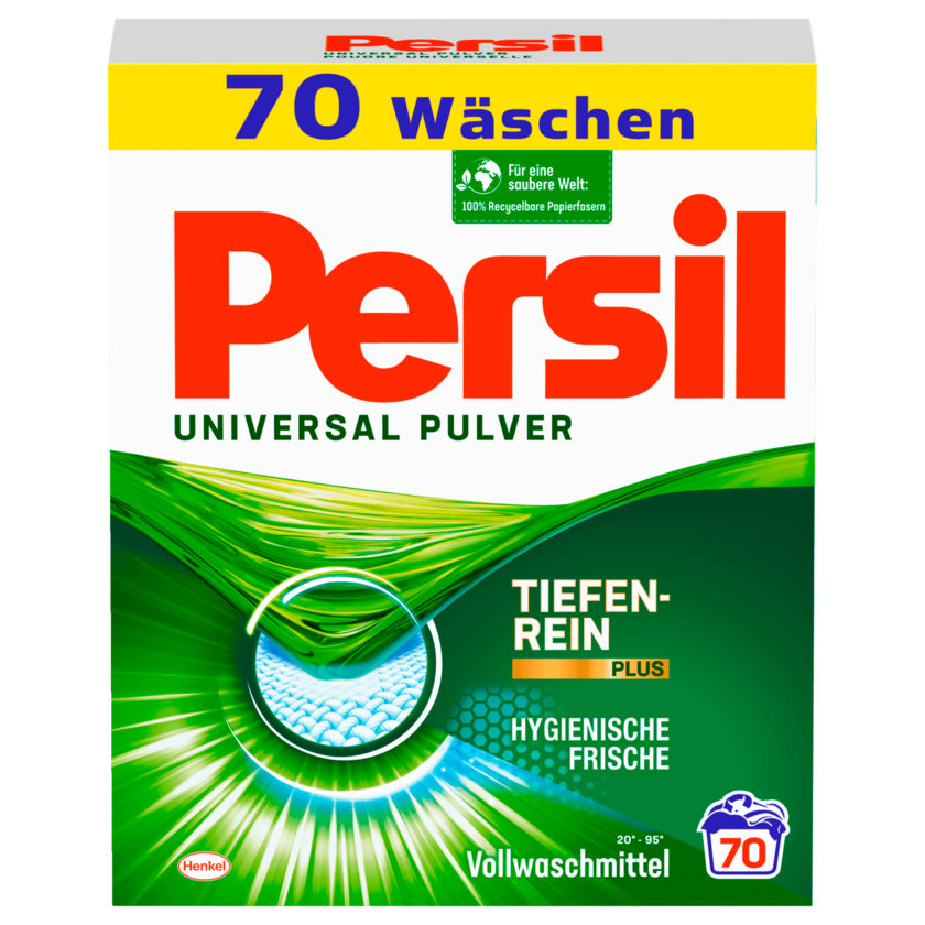 Persil Vollwaschmittel Universal Pulver 4,55kg 70WL